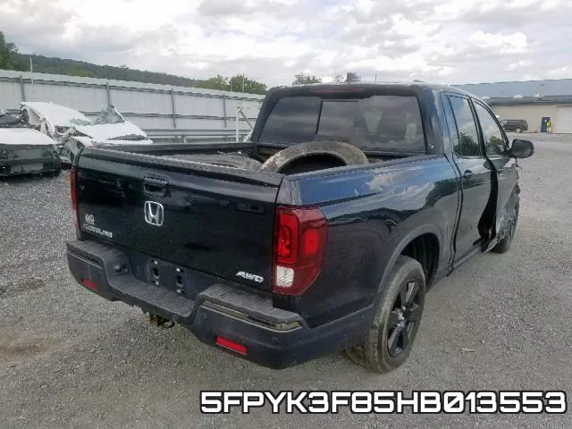 5FPYK3F85HB013553 фото 5