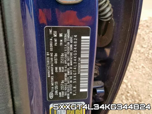 5XXGT4L34KG344824 фото 2