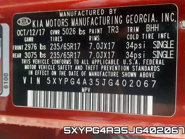 5XYPG4A35JG402067 фото 2