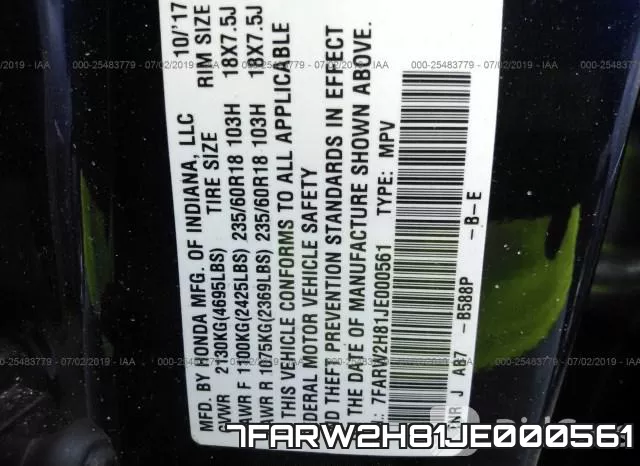 7FARW2H81JE000561 фото 10