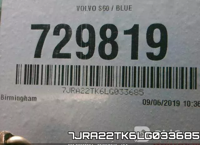 7JRA22TK6LG033685 фото 10