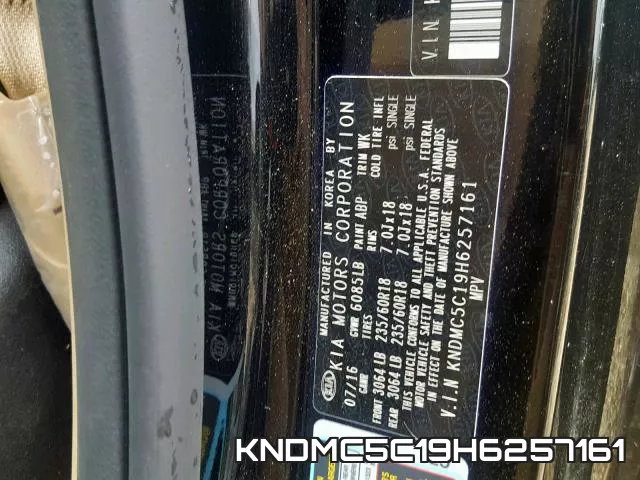 KNDMC5C19H6257161 фото 2