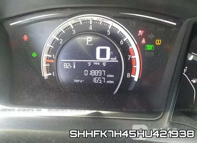 SHHFK7H45HU421938 фото 8