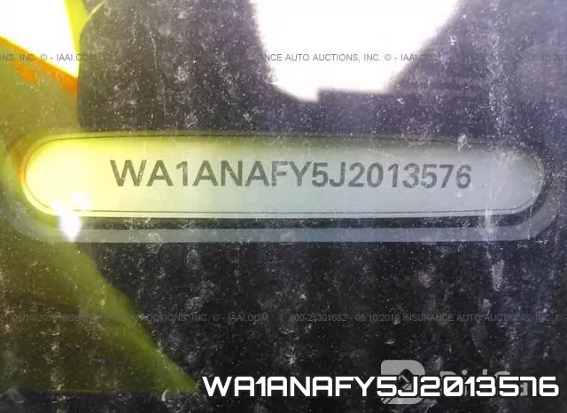 WA1ANAFY5J2013576 фото 10