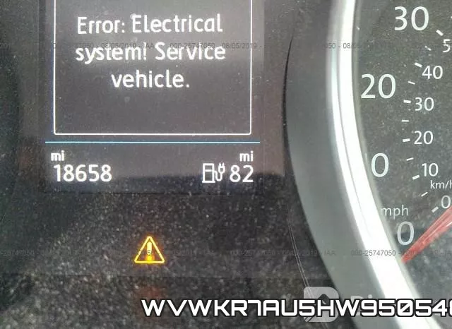 WVWKR7AU5HW950548 фото 8
