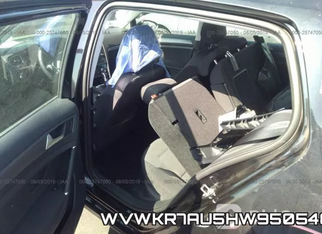 WVWKR7AU5HW950548 фото 9