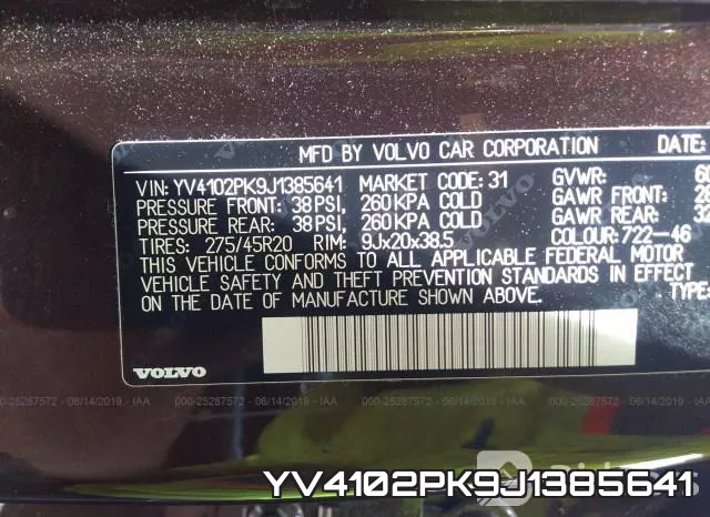 YV4102PK9J1385641 фото 10