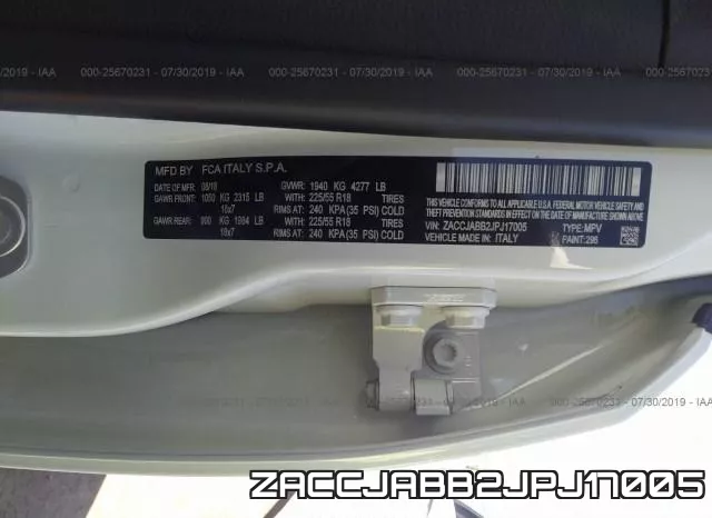 ZACCJABB2JPJ17005 фото 10