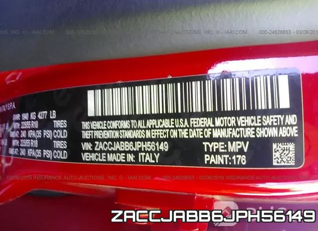 ZACCJABB6JPH56149 фото 10