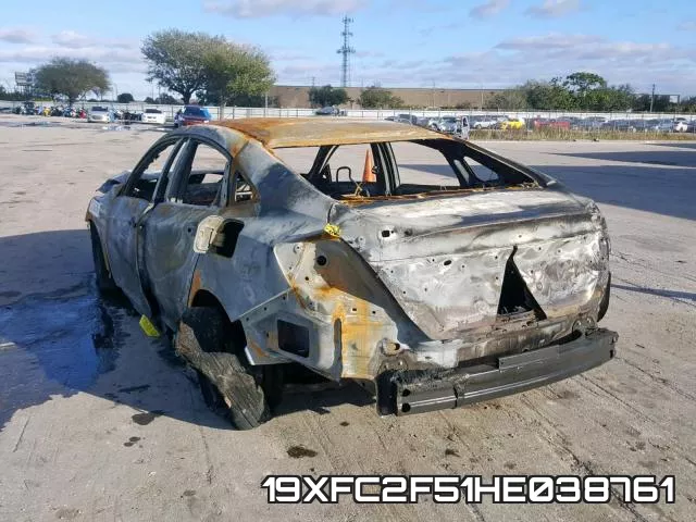 19XFC2F51HE038761 фото 4