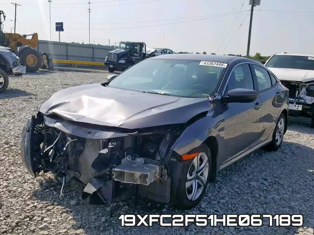 19XFC2F51HE067189 фото 3