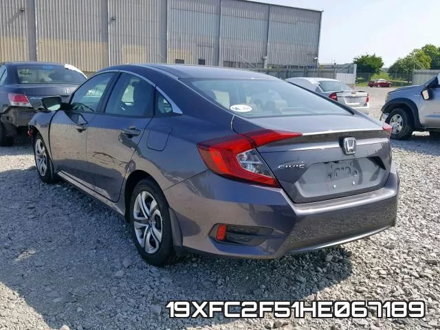 19XFC2F51HE067189 фото 4
