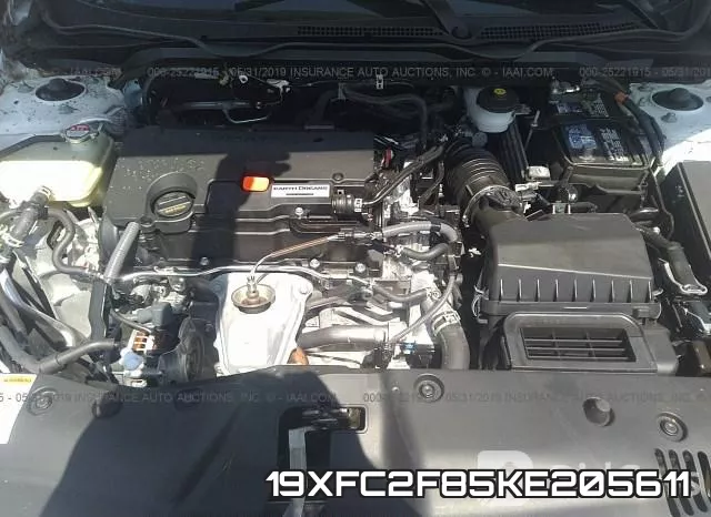 19XFC2F85KE205611 фото 2