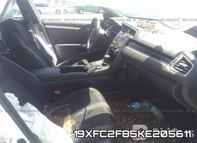 19XFC2F85KE205611 фото 6