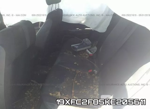 19XFC2F85KE205611 фото 9