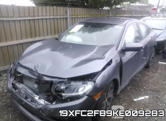 19XFC2F89KE009283 фото 3