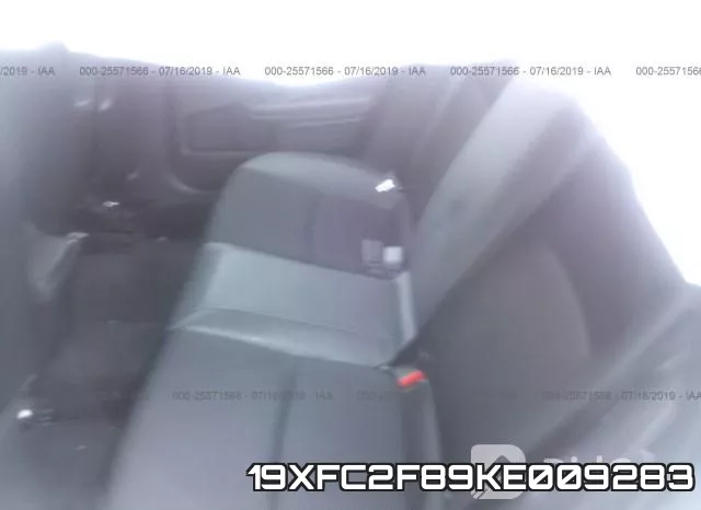 19XFC2F89KE009283 фото 9