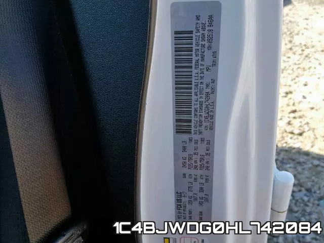 1C4BJWDG0HL742084 фото 2
