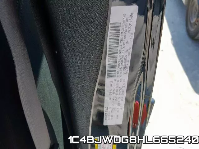 1C4BJWDG8HL665240 фото 2