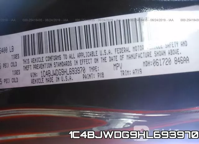 1C4BJWDG9HL693970 фото 10