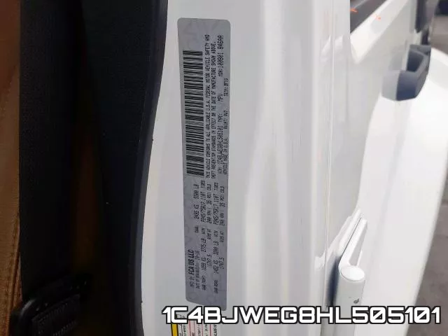 1C4BJWEG8HL505101 фото 2