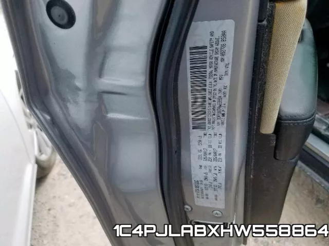 1C4PJLABXHW558864 фото 2