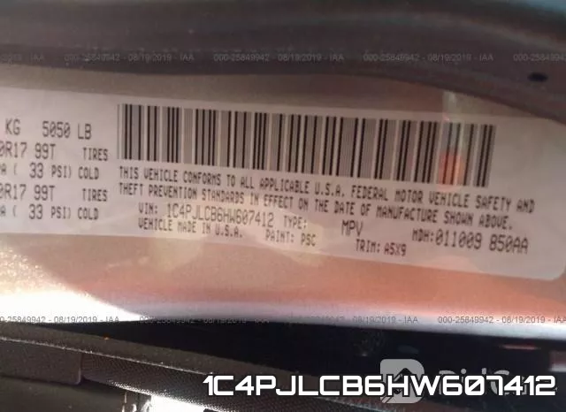 1C4PJLCB6HW607412 фото 10