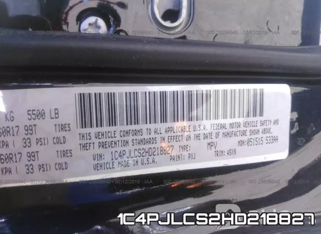 1C4PJLCS2HD218827 фото 10