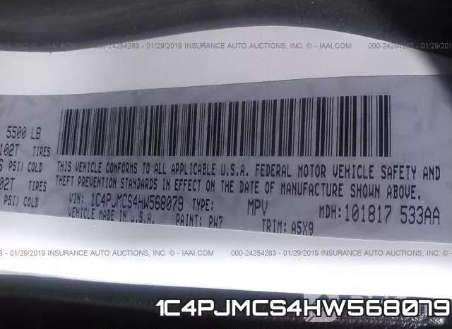 1C4PJMCS4HW568079 фото 10