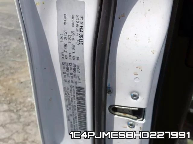 1C4PJMCS8HD227991 фото 2