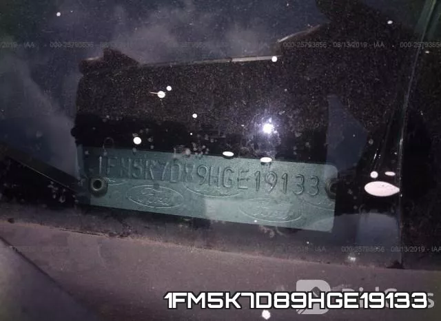 1FM5K7D89HGE19133 фото 10