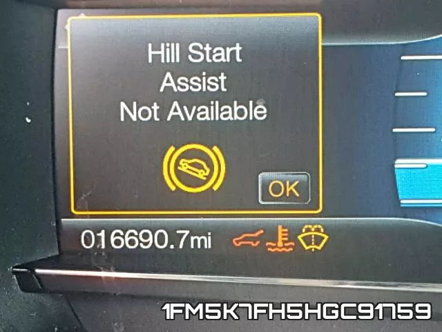 1FM5K7FH5HGC91759 фото 8