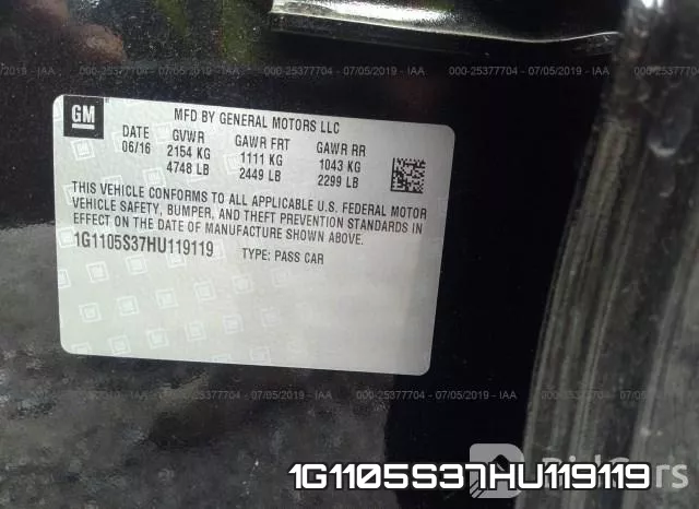 1G1105S37HU119119 фото 10
