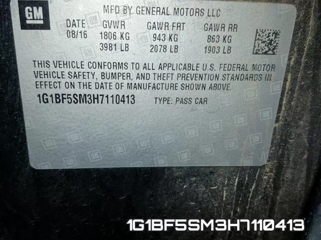 1G1BF5SM3H7110413 фото 2