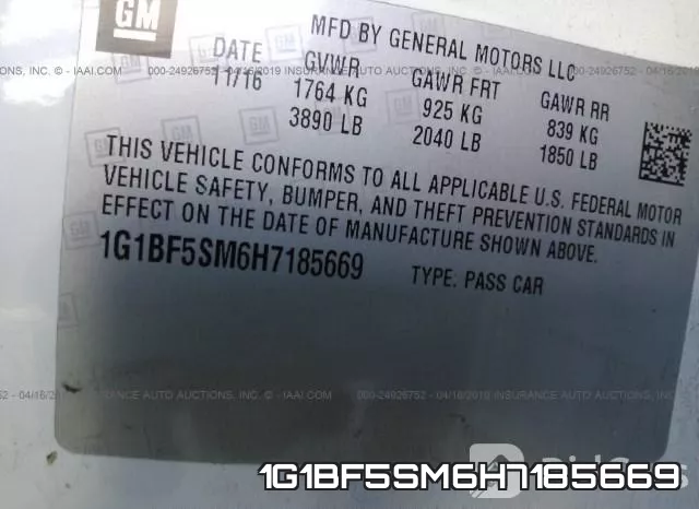 1G1BF5SM6H7185669 фото 10