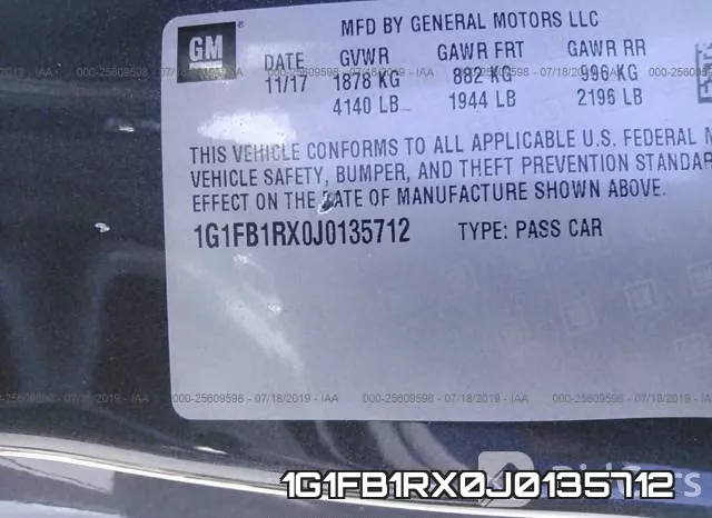 1G1FB1RX0J0135712 фото 10