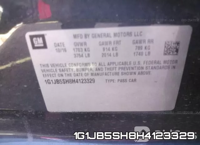 1G1JB5SH8H4123329 фото 10