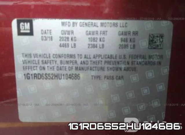 1G1RD6S52HU104686 фото 10