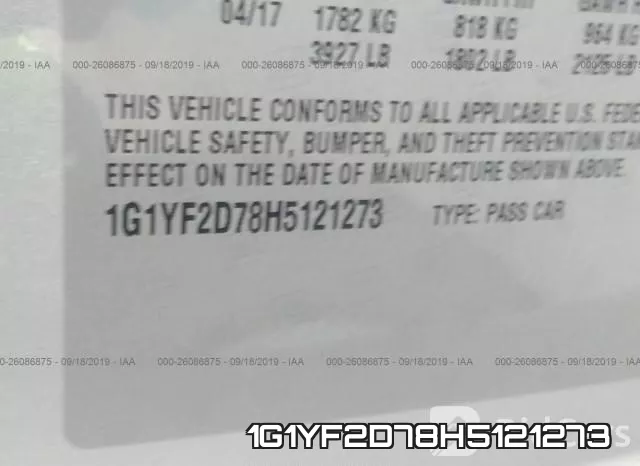 1G1YF2D78H5121273 фото 10