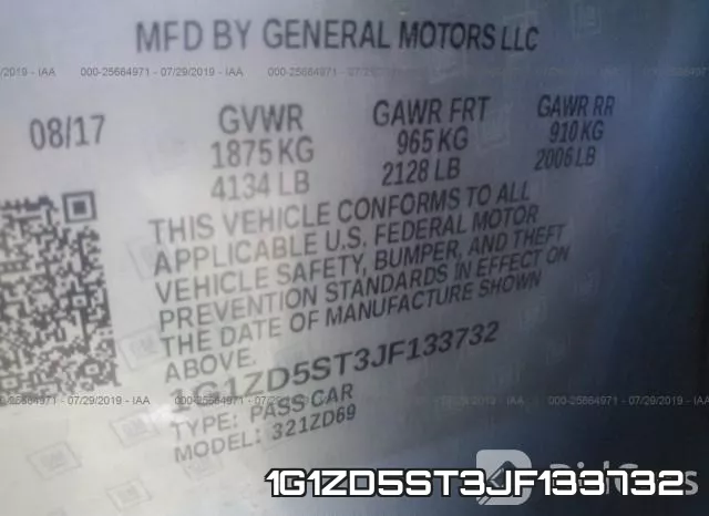 1G1ZD5ST3JF133732 фото 10