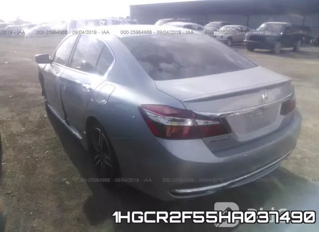1HGCR2F55HA037490 фото 4