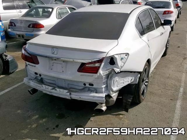 1HGCR2F59HA227034 фото 5