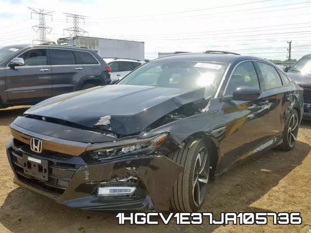 1HGCV1E37JA105736 фото 3