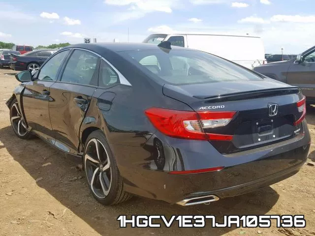 1HGCV1E37JA105736 фото 4