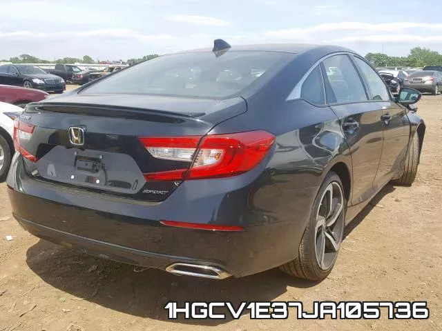 1HGCV1E37JA105736 фото 5