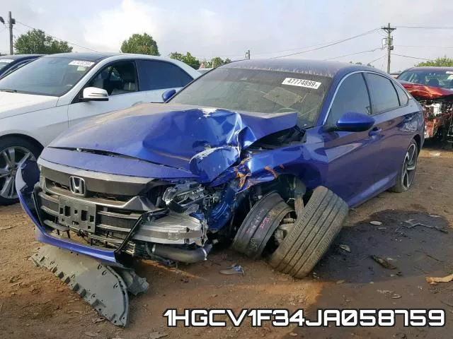 1HGCV1F34JA058759 фото 3