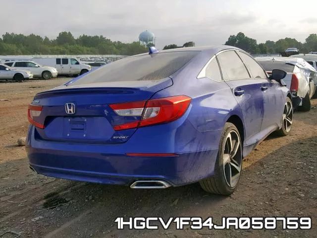 1HGCV1F34JA058759 фото 5