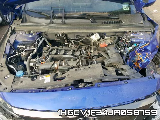 1HGCV1F34JA058759 фото 8