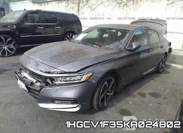 1HGCV1F35KA024802 фото 3