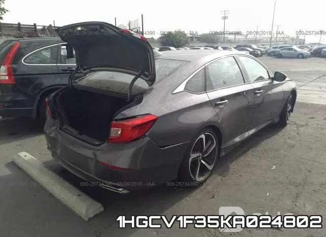 1HGCV1F35KA024802 фото 5